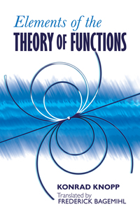 صورة الغلاف: Elements of the Theory of Functions 9780486601540
