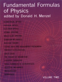 Imagen de portada: Fundamental Formulas of Physics, Volume Two 9780486605968