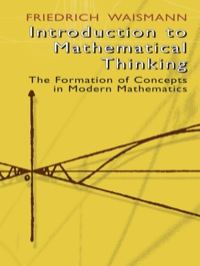 صورة الغلاف: Introduction to Mathematical Thinking 9780486428048