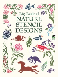 表紙画像: Big Book of Nature Stencil Designs 9780486297774