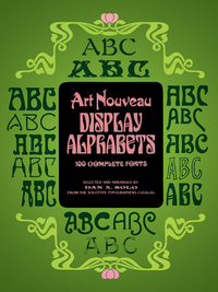Cover image: Art Nouveau Display Alphabets 9780486233864