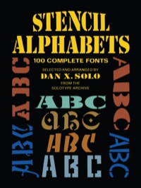 Cover image: Stencil Alphabets 9780486256863