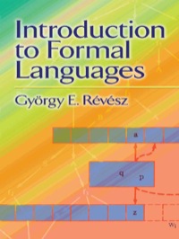 Cover image: Introduction to Formal Languages 9780486666976
