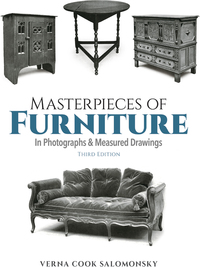Cover image: Masterpieces of Furniture in Photographs and Measured Drawings 9780486213811