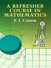 Cover image: A Refresher Course in Mathematics 9780486432250