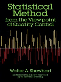 صورة الغلاف: Statistical Method from the Viewpoint of Quality Control 9780486652320