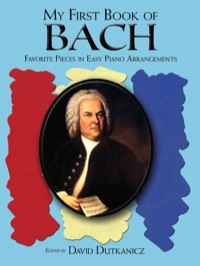 صورة الغلاف: A First Book of Bach 9780486457376