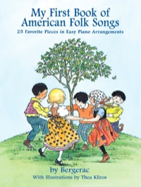 صورة الغلاف: A First Book of American Folk Songs 9780486288857