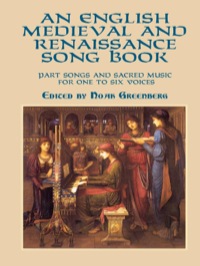 Cover image: An English Medieval and Renaissance Song Book 9780486413747