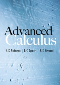 Cover image: Advanced Calculus 9780486480909