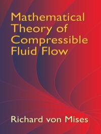 Cover image: Mathematical Theory of Compressible Fluid Flow 9780486439419