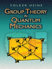 Cover image: Group Theory in Quantum Mechanics 9780486458786