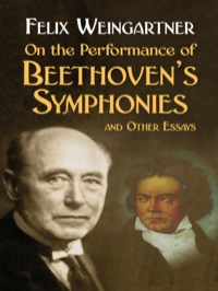 Imagen de portada: On the Performance of Beethoven's Symphonies and Other Essays 9780486439662