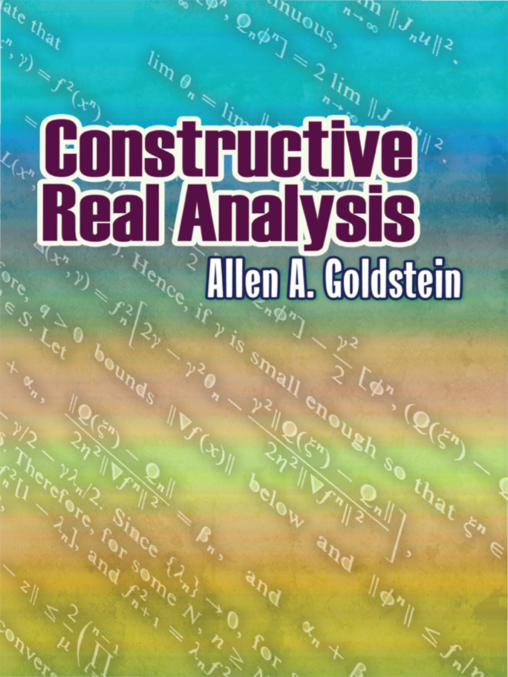 Constructive Real Analysis (eBook)