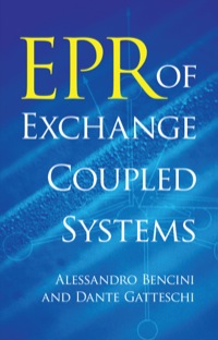 Imagen de portada: EPR of Exchange Coupled Systems 9780486488547