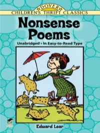 Cover image: Nonsense Poems 9780486280318
