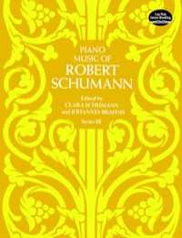 Omslagafbeelding: Piano Music of Robert Schumann, Series III 9780486239064