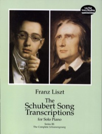 Omslagafbeelding: The Schubert Song Transcriptions for Solo Piano/Series III 9780486406220