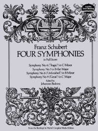 صورة الغلاف: Four Symphonies in Full Score 9780486236810