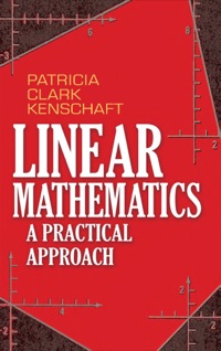 Imagen de portada: Linear Mathematics 9780486497198
