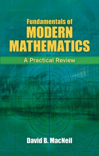 Cover image: Fundamentals of Modern Mathematics 9780486497457