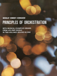 Cover image: Principles of Orchestration 9780486212661