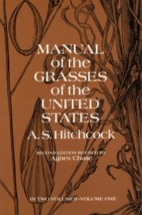 Titelbild: Manual of the Grasses of the United States, Volume One 9780486227177