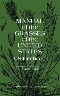 صورة الغلاف: Manual of the Grasses of the United States, Volume Two 9780486227184