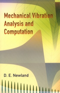 Imagen de portada: Mechanical Vibration Analysis and Computation 9780486445175