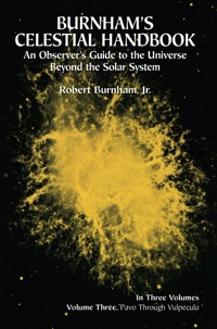 صورة الغلاف: Burnham's Celestial Handbook, Volume Three 9780486236735
