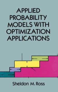 Cover image: Applied Probability Models with Optimization Applications 9780486673141