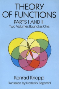 صورة الغلاف: Theory of Functions, Parts I and II 9780486692197