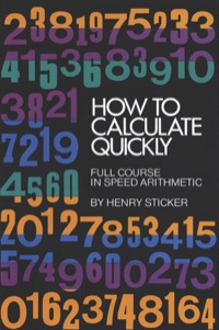 表紙画像: How to Calculate Quickly 9780486202952