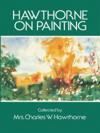Cover image: Hawthorne on Painting 9780486206530