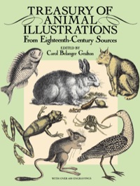 表紙画像: Treasury of Animal Illustrations 9780486258058