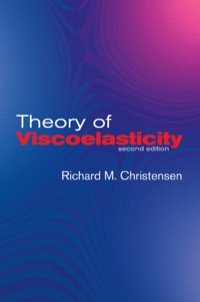 Cover image: Theory of Viscoelasticity 2nd edition 9780486428802