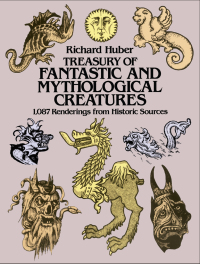 صورة الغلاف: Treasury of Fantastic and Mythological Creatures 9780486241746