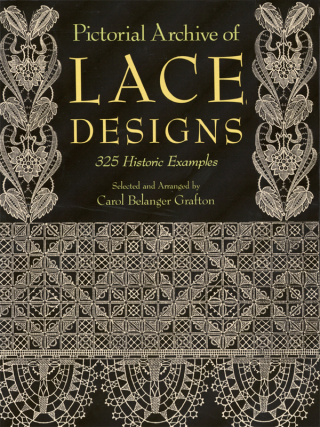 صورة الغلاف: Pictorial Archive of Lace Designs 9780486261126