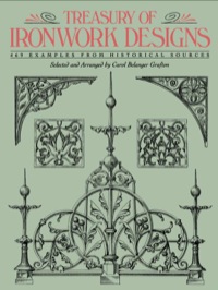 صورة الغلاف: Treasury of Ironwork Designs 9780486271262