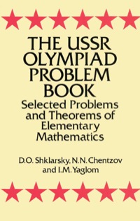 صورة الغلاف: The USSR Olympiad Problem Book 9780486277097