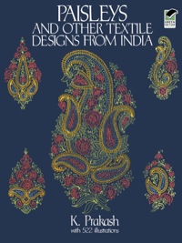 表紙画像: Paisleys and Other Textile Designs from India 9780486279596