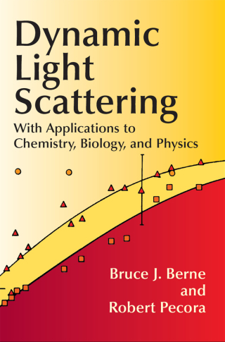 Cover image: Dynamic Light Scattering 9780486411552