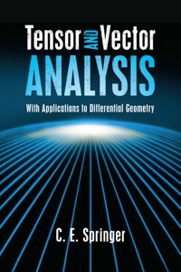 Cover image: Tensor and Vector Analysis 9780486498010