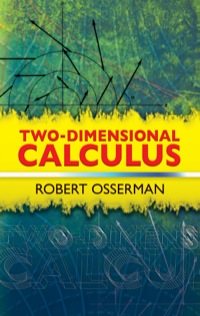 Omslagafbeelding: Two-Dimensional Calculus 9780486481630