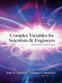 Omslagafbeelding: Complex Variables for Scientists and Engineers 2nd edition 9780486493473