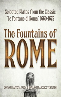 صورة الغلاف: The Fountains of Rome 9780486493855