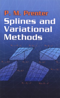 Cover image: Splines and Variational Methods 9780486469027