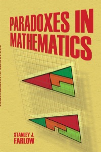 Cover image: Paradoxes in Mathematics 9780486497167