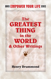 Imagen de portada: The Greatest Thing in the World and Other Writings 9780486780498