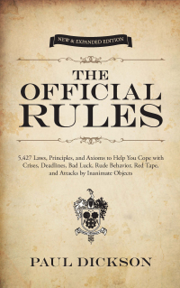 Cover image: The Official Rules 9780486482101